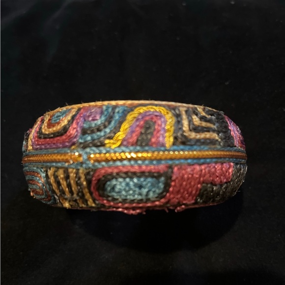 Pink, Blue, Yellow, & Black Bracelet - Picture 4 of 17